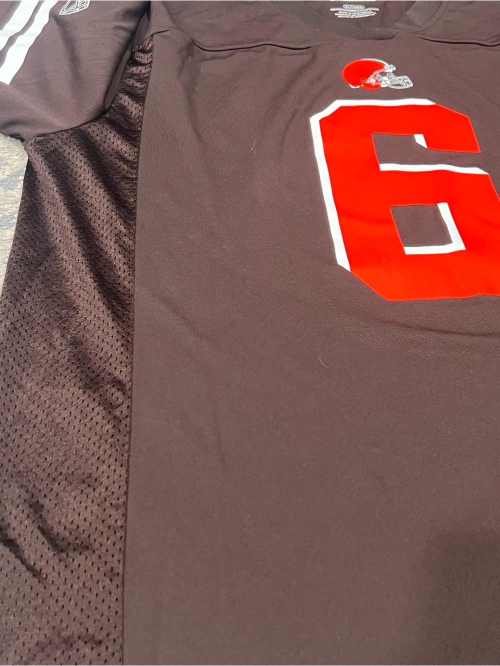 Cleveland Browns NFL Football Jersey Baker Mayfield 6 Men’s XL NFL Team Apparel - Picture 6 of 10